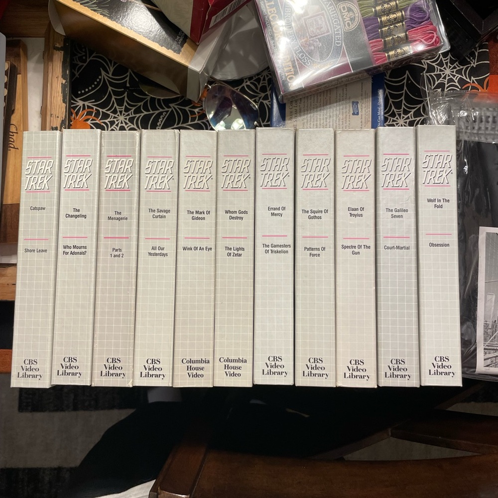 STAR TREK VHS TAPES The Collectors edition